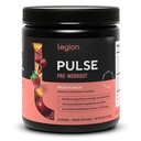 LEGION Pulse Pre Workout Supplement - All Natural Nitric Oksit Preworkout Drink to Boost Energy, Kretine Free, Doğal olarak Sweetized, Beta Alanine, Citrulline, Alpha GPC (Fruit Punch)