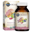 Life Organics Multivitamin for Women, Womens Multi with Vitamin C, D, Folate, B6, B12, Biotin, Iron, Vegan Whole Food Vitamins for Women, Energy, Skin, Nails, 120 Tablets