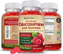Ekstra Kuvvetli Glucosamin Ortak Destek Gummy Supplement | Doğal Ortak Sağlık Desteği ve Geri Döndürme, Dizler ve Hands | Vitamin E for Immune Support for Women & Men | 120 Gummies