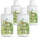 Aloe Ultra Aloe Vera Juice, 1 Qt. 4 Pack, Whole Leaf, Pure, Filtrelenmiş, İçerik ve Saflık için sertifikalı (Gallon)