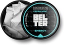 BELTER - Fresh Mint - Caffeine Pouches - 15 Kont - Hızlı Oyunculuk - Zero-Calorie Energy Boost - 96 mg Caffeine Per Pouch - Spor, Gym, Oyun, Ve Çalışmak