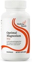 Sağlık Optimal Magnezyum - Mineral Supplement Aids Optimal Magnezyum Abvitamin - Enerji, Uyku ve Kemik Sağlığı Desteği için Magnezyum Formları - 150 mg, 90 Capsules