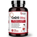 PQ L-Carnitine & Omega-3s, BioPerine, Supports Heart ve Immune System, Cellular-Energy-Ürünion ile NATLI, Yüksek Abhidrasyon Coenzyme-Q10, BioPerine, Supports Heart and Immune System, Cellular-Energy-Ürünion, 120 Hizmet
