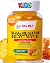 Magnezyum Glycinate Gummies 100mg for Kids and Yetişkinler- Bedtime Formula, Deep Calm Sleep Supplement - Glicinato de Magnesio