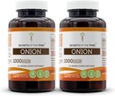 Tribe Onion 120 Capsules(2), 1000 mg, Onion (Allium Cepa) kuru Bulb (2x120 Capsules)