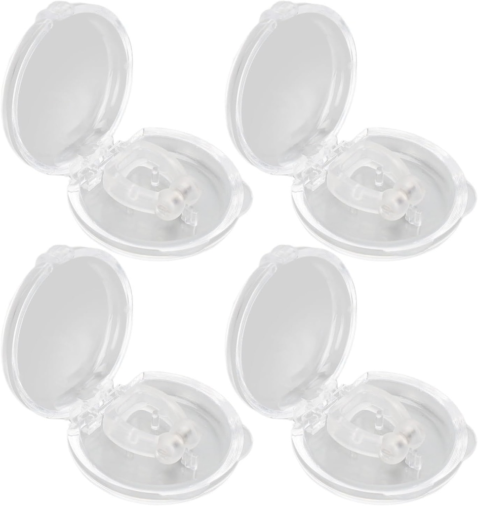 ZJchao Tinnitus Relief Device, Uncomfortable Ringing Ears Alleviate Tinnitus ile Gerçek Baskı Tinnitus Relief Clips Manyetik Tedavi Edici Cam Ringing Ear Ringing
