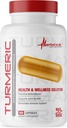 Metabolik Beslenme Turmeric Curcumin with Black Pepper Extract, 2300 mg, Vegan Capsules, Natural Joint & Wellness Immune Support, Non-GMO, Gluten Free