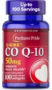 Puritan'ın Gurur Coenzyme CoQ10 50 mg, Kalp Sağlığı, Kan basıncı, Oral Gum Health ve Sağlıklı Ağlama Desteği, 100 Hizmet, Hızlı Yayın Softgels