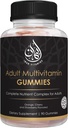 Helal Kompleks Yetişkin Multivitamin Gummies | Natural Immune Boost for Men & Women | Vegetarian & Non-GMO | Gluten, Gelatin, Peanut & Dairy-Free Vitamin Gummy | 90 Count
