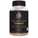 Helal Kompleks Yetişkin Multivitamin Gummies | Natural Immune Boost for Men & Women | Vegetarian & Non-GMO | Gluten, Gelatin, Peanut & Dairy-Free Vitamin Gummy | 90 Count