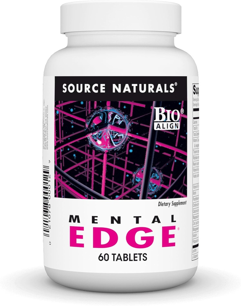 Source Naturals mental Edge - Beyin Tamamını Güçlendirmek* - 60 Tablet
