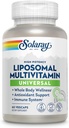 SOLARAY Liposomal Multivitamin for Men & Women, High Potency, Gelişmiş Aborpsiyon C, Vitamin D, Biotin, Me-12, Odor Neutral & Gentle Digestion, 30 Hizmet, 60 VegCaps