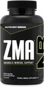 NutraBio ZMA συμπληρώματα για άνδρες & γυναίκες - ψευδάργυρος συμπληρώματα μαγνήσιο για την υποστήριξη επίπεδα ορμονών -ύπνος- μυών αποκατάστασης-ανοσότητα υγεία 90 κόμης