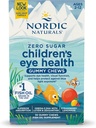 Nordic Naturals Children's Eye Health Gummies, Strawberry Lemonade - Çocuklar için 30 Gummies - 484 mg Total Omega-3s DHA, Lutein & Zeaxanthin - Beyin Sağlığı, Antioksit Desteği, Non-GMO - 30 Hizmet