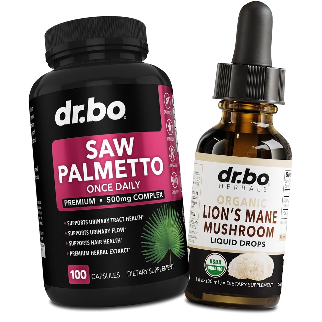 Kadın Saç Kaybı ve Aslanlar Mane Mushroom Drops - Snapchat Blocker Büyüme Plus Bladder & Organik Lion's Mane Mushroom Liquid Drops Tincture - Pure Saw Palmetto Saç Kaybı ve Urinasyon Pills