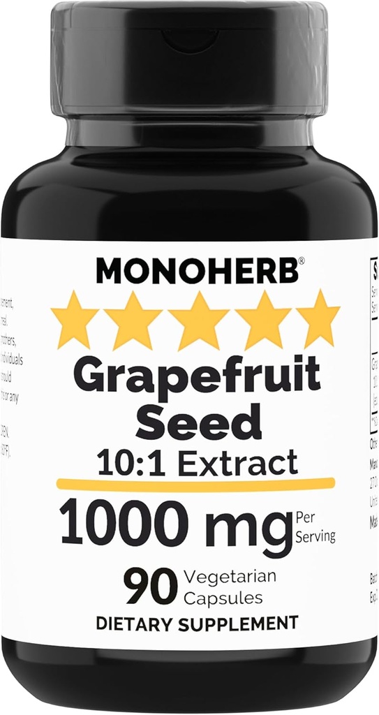 MONOHERB Grapetre Tohumu 1000 mg - 90 Vegetarian Capsules