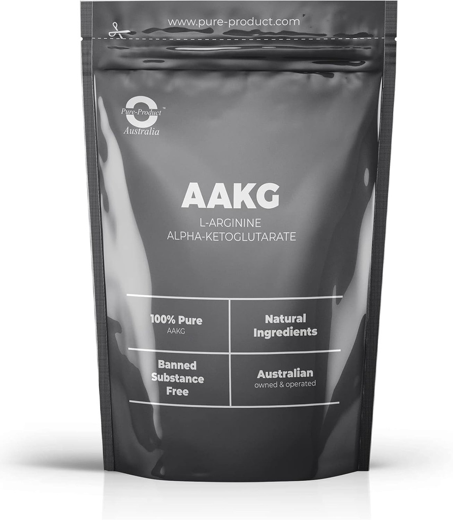 Pure Product Australia- L-Arginine Alfa-Ketoglutarate (AAKG) 2:1 Toz - 1.1 lb - Vegetarian Friendly