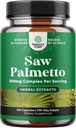 Natures Craft Ekstra Strength Saw Palmetto Ekstraksiyon - Kadınlar ve Erkeklerin Saç Sağlığı ve Urinary Support with Plant Sterols & Flavonoids - Potent Herbal Supplement 120 Capsules