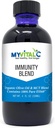 MyVitalC Ανοσία Μείγμα σε Βιολογικό Επιπλέον Παρθένο Ελαιόλαδο & MCT Συμπλήρωμα Μειγμάτων 120 ML - Καθαρό ESS60 για Nootropic - Εστίαση - Ύπνος - Αντιοξειδωτικό - Ενέργεια - Μακροζωία & Ανοσία