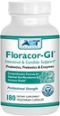 Floracor-GI Candida Cleanse, Probiyotik ve Enzyme Support Formula 180 Capsules