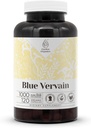 Blue Vervain 120 Capsules | High-Potency Herbal Diyeter Supplements | Sebze Kapsülleri ve Blue Vervain (Verbena Hastata) Kuru Herb (120 Kont)