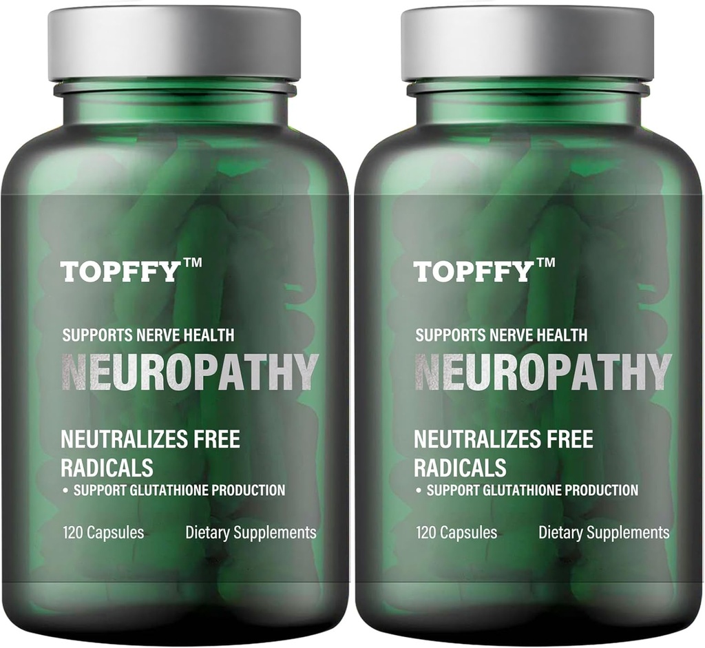 Neuropati Nerve Discomfort Relief için Beslenme Toplantısı, 600 mg Alfa Lipoic Acid ile - Benfotimin, En Güçlü Doğal Nerve Vitaminleri, Ayaklar, Eller, Parmaklar, Legs Toe