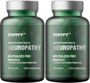Νευροπάθεια Διατροφική Μείγμα για Nerve Disfort Relief, με 600mg Alpha Lipoic Acid -Βενφοτιαμίνη, Μέγιστη Δύναμη Φυσικές Νευρικές Βιταμίνες, Κατάλληλο για Πόδια, Χέρια, Δάχτυλα, Πόδια
