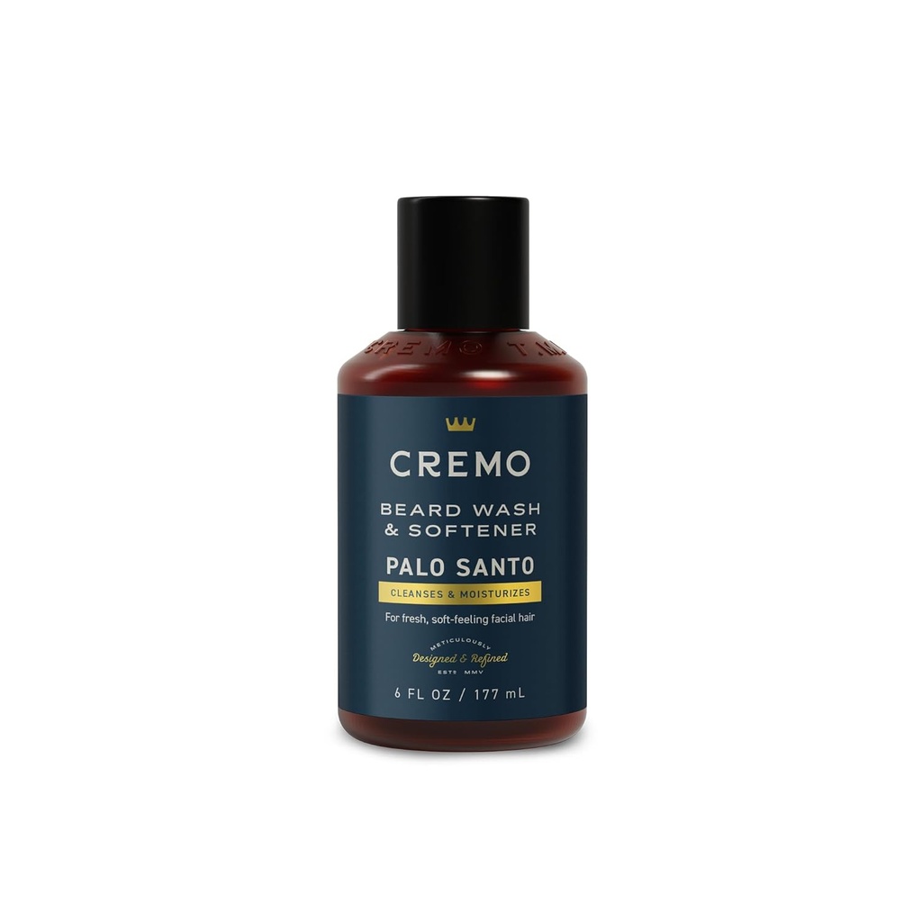 Cremo Palo Santo (Reserve Collection) Ayıd Wash & Softener, Moisturizes, Stiller ve Yüz Saçların Tüm Uzunları için Ayılar, 6 Akışkanlar Oz
