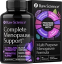 Kadınlar için Menopause Supplements - Black Cohosh for Menopause Hot Flashes, Night Sweats & Hormon Balance with DIM, Vitex, Dong Quai, Red Clover - Complete Menopause Support Vaginal Health, 60 Capsules