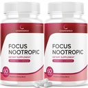 IDEAL PERFORMANCE (2 Pack) Cognigence Focus Nootropic Memory ATM Supplement Pills (120 Capsules)