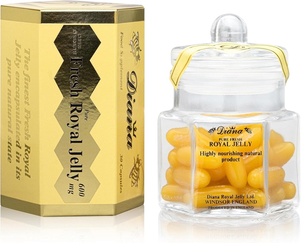 Diana Organic Fresh Royal Jelly 600mg 30’s
