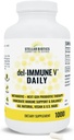 Del-Immune V® Daily Tarafından Stellar Biotics, All- Natural Immune Support & Gut Health, Immediate Care, Metabiyotik: NextGen Probiyotik Terapi (1000 Caps)
