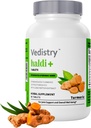 Haldi+ 850mg Turmeric Tablets με 95% Κουρκουμίνη & Long Pepper 60 Tablets 