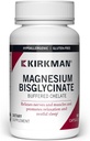 Kirkman - Magnezyum Bisglycinate Buffered Chelate - 180 Capsules - Relaxes Nerves & Muscles - Discovers Restful Sleep - Hipoallergenic