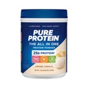 Saf Protein All-In-One Toz, Vanilla - Whey & Collagen, High Fiber, Vitaminler, Ek Olmayan Şeker, Non-GMO, Gluten-Free, 1.25lb