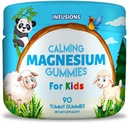 Infüzyons Calm Magnezyum Gummies for Kids 90 Count - Sağlıklı Kas Bone Energy Support Soft and Delicious Vegan Friendly & Non-GMO