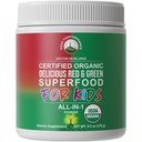 Παιδιά Πράσινοι και Κόκκινοι Superfood Powder. Καλύτερη γεύση Βιολογικό Vegan Super Food Juice με 25+ αληθινά φρούτα και λαχανικά. Χωρίς γλουτένη Πραγματικές Βιταμίνες Τροφίμων. Πράσινο και κόκκινο Superfoods συμπλήρωμα για τα παιδιά
