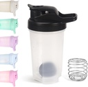 D.Y.A 16oz Shaker Şişe,Leakpre Sports Shaker Cups for Protein Shakes,Shaker Şişe Pre Workout and Travel To Go,BPA Free & Easy Clean Protein Shaker Şişe,Black