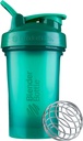 BlenderBottle Classic V2 Shaker μπουκάλι Ιδανικό για τις ανακινήσεις πρωτεϊνών και πριν την προπόνηση, 20-Ounce, Emerald Green
