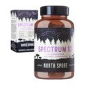 Kuzey Spor Organik 'Spectrum 10' Yüksek Potency Mushroom Capsules | Bilişsel Tamam | Aslan'ın Mane, Chaga, Cordyceps, Reishi, Türkiye Tail | 10 Medicinal Mushrooms | Enerji, Focus, Clarity - 60ct