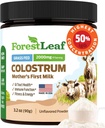 OrmanLeaf Colostrum Toz% 50 IgG Highest Pure Concentration, Grass Fed Colostrum Supplement for Gut Health, Immune Support and Muscle Recovery, Bovine Colostrum for Humans, Unflavored, 45 Hizmetler