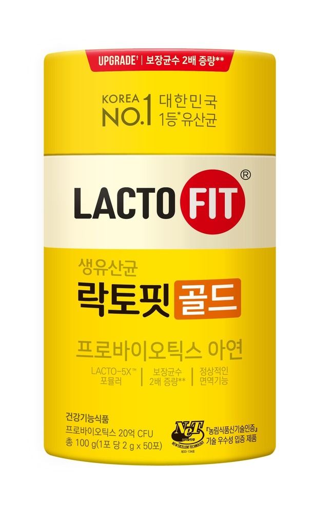[Chong Kun Dang] Lacto-Fit ProBiotics Gold (1 πακέτο),3.53 oz