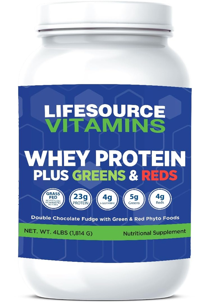 Life Source Vitamins Whey Plus Greens & Reds Phyto Foods (4 kilo)