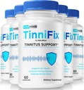 (5 Πακέτο) Κάψουλες Tinnifix - Σύνθετη φόρμουλα υποστήριξης της ακοής, χάπια Tinnifix για τη διατήρηση της υγιούς ακοής, όλα τα φυσικά Tinnifix για την πλήρη υγεία του αυτιού, Επίσημη αναθεώρηση Tinni Fix (300 κάψουλες)