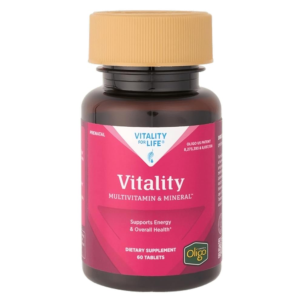 Melaleuca Multivitamin & Mineral Supplement for Prenatal (Kadınlar), Powered by Oligo (60 Tablet) - Enerji ve Genel Sağlık Destekleri