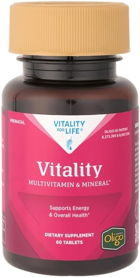 Melaleuca Multivitamin & Mineral Supplement for Prenatal (Women), Powered by Oligo (60 Tablets) — Supports Energy & Overall Health