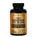 PRIME NATURAL Berberine HCl 600 mg Organik Ceylon Cinnamon 400 mg Organik Turmeric 200 mg Organik Ginger 130 mg Organik Apple Cider Vinegar 65 mg Altınseal Kök 6.5 mg Bioperine 3 mg | 60 Capsules