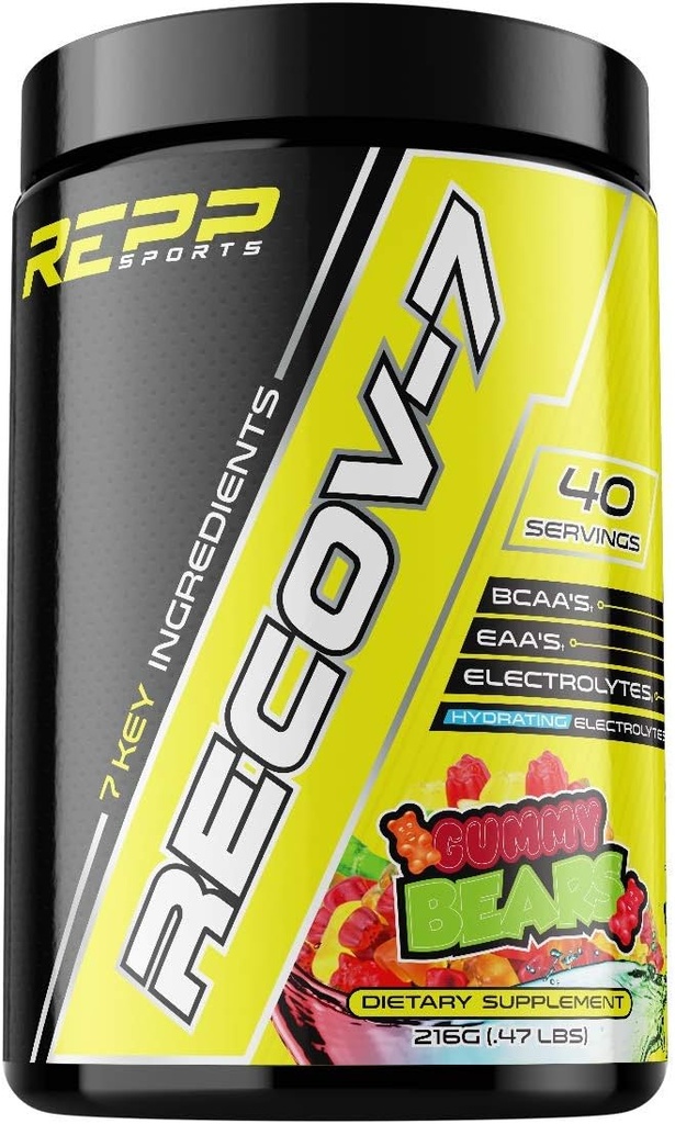 REPP Sports Recov-7 Full Spectrum EAAs and BCAAs 