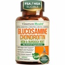 Glucosamine Chondroitin MSM – Glucosamine Sulfate 1500 mg, Chondroitin ve MSM ile Kadınlar ve Erkekler için Ortak Destek Tamamı – Ortak Sağlık ve Flexability – 90 Capsules, Vegan