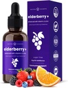 NutraChamps Organik Elderberry Syrup - 5000 mg C & çinko ile Yaşlılık - Siyah Yaşlı Sıvı Ödevleri - Sugar-Free Immunity Alert, Vegan, Gluten-Free